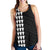 Hawaii Kakau Polynesian Three Turtles Map Women's Racerback Tank - White - Polynesian Pride