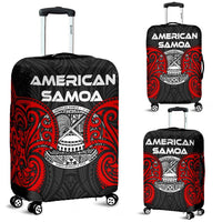 American Samoa Polynesian Luggage Covers - American Samoan Spirit Red - Polynesian Pride