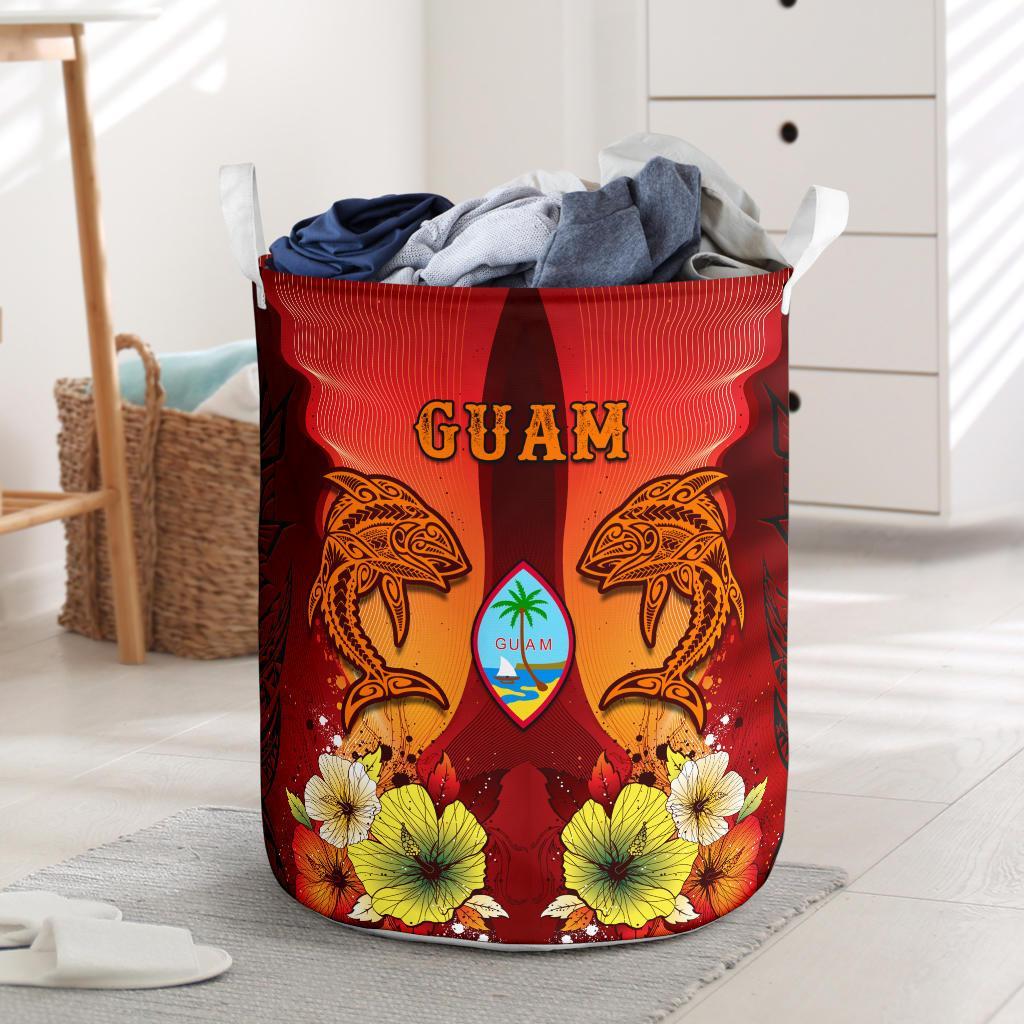 Guam Laundry Baskets - Tribal Tuna Fish - Polynesian Pride