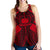 Samoa Polynesian Women's Racerback Tank - Samoa Red Seal with Polynesian Tattoo - Polynesian Pride