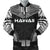 Hawaii Polynesian Chief Men's Bomber Jacket - Black Version Black - Polynesian Pride