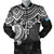 Fiji Polynesian Bomber Jacket (Men) - White Turtle White - Polynesian Pride