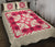 Hawaiian Quilt Bed Set Royal Pattern - White - Polynesian Pride