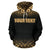 Kosrae All Over Custom Hoodie Micronesian Gold Fog - Polynesian Pride