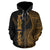 Kosrae Polynesian Custom Zip up Hoodie Coconut Gold - Polynesian Pride