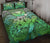 Hawaii Turtle Wave Polynesian Quilt Bed Set - Hey Style Green - Polynesian Pride