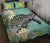 Hawaii Turtle Sea Plumeria Quilt Bed Set - Polynesian Pride