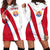 Tahiti Hoodie Dress - Tahiti Flag K5 - Polynesian Pride