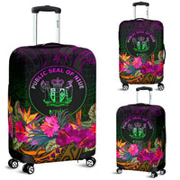 Niue Polynesian Luggage Covers - Summer Hibiscus - Polynesian Pride