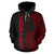 Niue Polynesian Custom Hoodie Coconut Red - Polynesian Pride