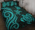 New Caledonia Quilt Bed Set - Turquoise Tentacle Turtle Turquoise - Polynesian Pride