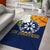 The Philippines Area Rug - Filipino Sampaguita Blue - Polynesian Pride