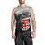 Fiji Rugby Makare And Tapa Patterns Men's Tank Top White White - Polynesian Pride