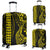 Hawaii Kakau Yellow Polynesian Luggage Covers Yellow - Polynesian Pride