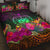 Samoa Quilt Bed Set - Summer Hibiscus Art - Polynesian Pride