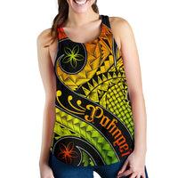 Pohnpei Women's Racerback Tank - Polynesian Decorative Patterns - Polynesian Pride