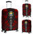 Nauru Luggage Cover - Polynesian Tattoo Red Red - Polynesian Pride