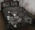 Hawaii Turtle Poly Tribal Quilt Bed Set - Gray - Polynesian Pride