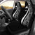 Tokelau Car Seat Covers - White Polynesian Tentacle Tribal Pattern Universal Fit White - Polynesian Pride