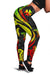 Wallis and Futuna Women's Leggings - Reggae Tentacle Turtle - Polynesian Pride