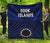 Cook Island Premium Quilt - Seal With Polynesian Tattoo Style ( Blue) - Polynesian Pride