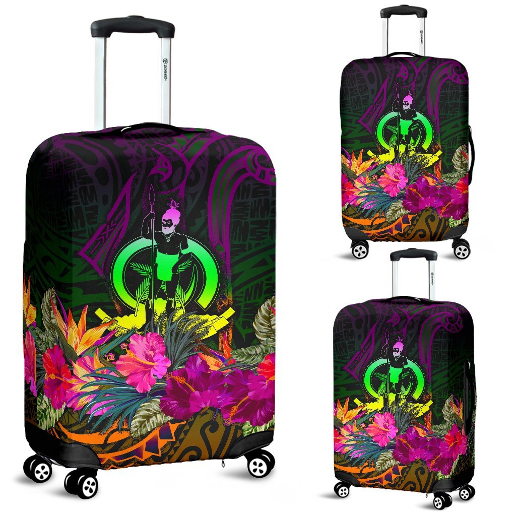 Vanuatu Luggage Covers - Summer Hibiscus - Polynesian Pride
