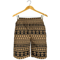 Polynesian Tattoo Tribal Gold Men's Short - Polynesian Pride