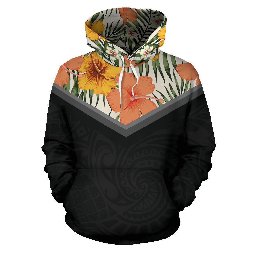 Hawaii Yellow Hibiscus Hoodie - Polynesian Pride