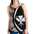 Kanaka Hawaii Map White Polynesian Women's Racerback Tank - Polynesian Pride