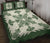 Hawaiian Quilt Bed Set Pineapple Pattern - Green - Polynesian Pride