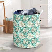 Hawaii Tropical Blue Hawaii Laundry Basket Laundry Basket One Size Blue - Polynesian Pride