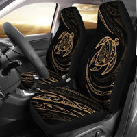 Hawaii Turtle Car Seat Covers - Gold - Frida Style - Polynesian Pride