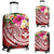 Polynesian Hawaii Kanaka Maoli Luggage Covers - Summer Plumeria (Red) - Polynesian Pride