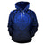 Palau All Over Hoodie Lift up Blue - Polynesian Pride