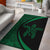 Hawaii Turtle Polynesian Area Rug Circle Style Green - Polynesian Pride