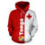 Tonga All Over Hoodie Shoulder Style - Polynesian Pride