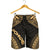 Pohnpei Men's Shorts - Polynesian Chief Gold Version - Polynesian Pride