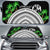 Tonga Custom Personalised Auto Sun Shades - Ginger Lei Pattern Auto Sun Shade Universal Fit BLACK - Polynesian Pride