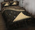 Tokelau Polynesian Quilt Bed Set Golden Coconut - Polynesian Pride