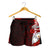 Niue Polynesian Women's Shorts - Coat Of Arm With Hibiscus - Polynesian Pride