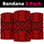 Polynesian Tradition Red Bandana 3 - Pack - Polynesian Pride