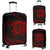 Hawaii Turtle Luggage Covers - Red - Frida Style Black - Polynesian Pride