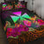 Wallis and Futuna Quilt Bed Set - Summer Hibiscus Art - Polynesian Pride