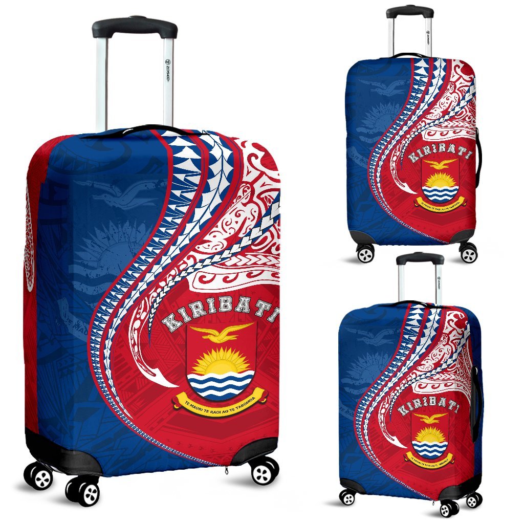 Kiribati Luggage Covers Kanaloa Tatau Gen KI Red - Polynesian Pride