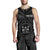 Fiji Personalised Men's Tank Top - Fiji Seal With Polynesian Tattoo Style ( Black) - Polynesian Pride