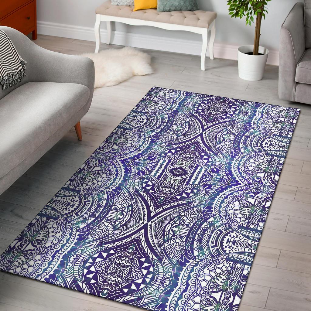 Polynesian Purple Area Rug - Polynesian Pride