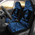 Guam Polynesian Custom Personalised Car Seat Covers - Pride Blue Version Universal Fit Blue - Polynesian Pride