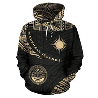 Marshall Islands Hoodie Marshall Islands Flag Seal Endless - Polynesian Pride