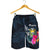 Nauru Polynesian Men's Shorts - Tropical Flower - Polynesian Pride