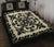 Hawaii Quilt Bed Set Royal - Black And Beige Ver 1 - Polynesian Pride